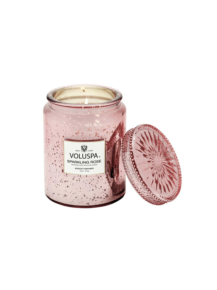 [볼루스파] 스파클링 로즈 5.5oz 글라스 캔들
