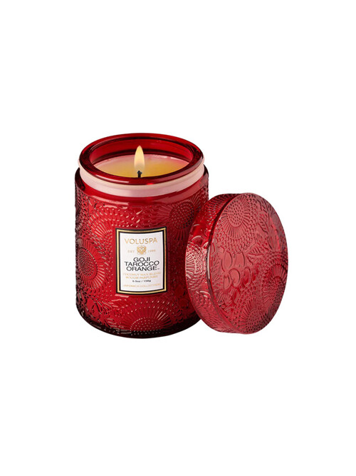 [볼루스파] 고지 타로코 오렌지 5.5oz 글라스 캔들