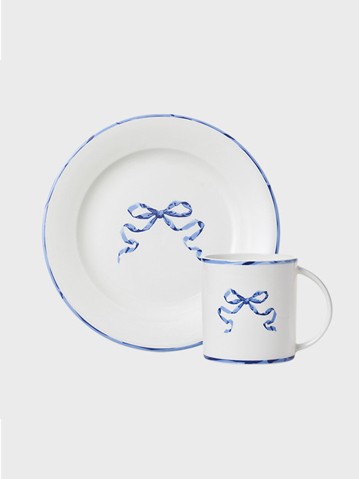 한국도자기 리본 블루 컬렉션