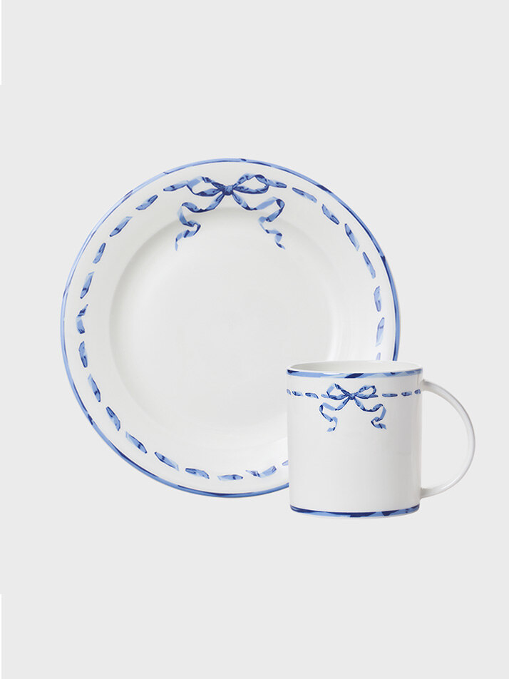 한국도자기 리본 블루 컬렉션