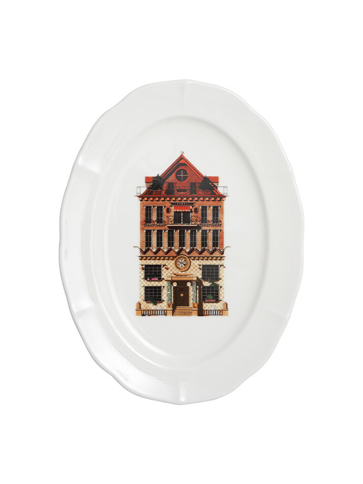 [한국도자기X티보에렘] 오브제 컬렉션 오발 접시 4종 택1