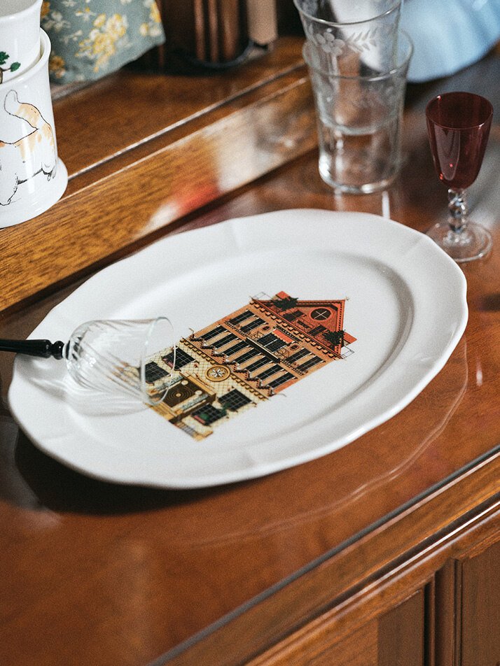 [한국도자기X티보에렘] 오브제 컬렉션 오발 접시 4종 택1