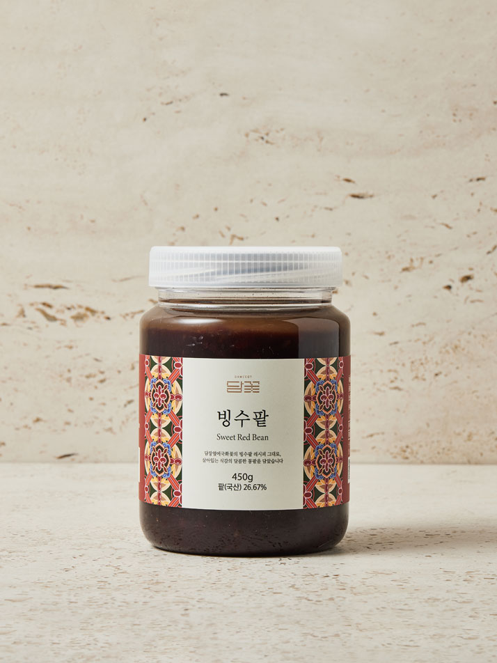 [빙수맛집 담장옆에국화꽃] 국산팥으로 만든 담꽃 빙수팥 450g