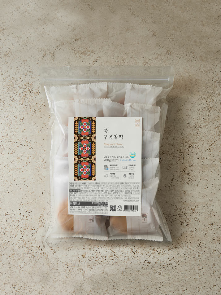 [겉바속쫄 오븐에 구운] 담꽃 구움찰떡 세트 (70g X 10ea)