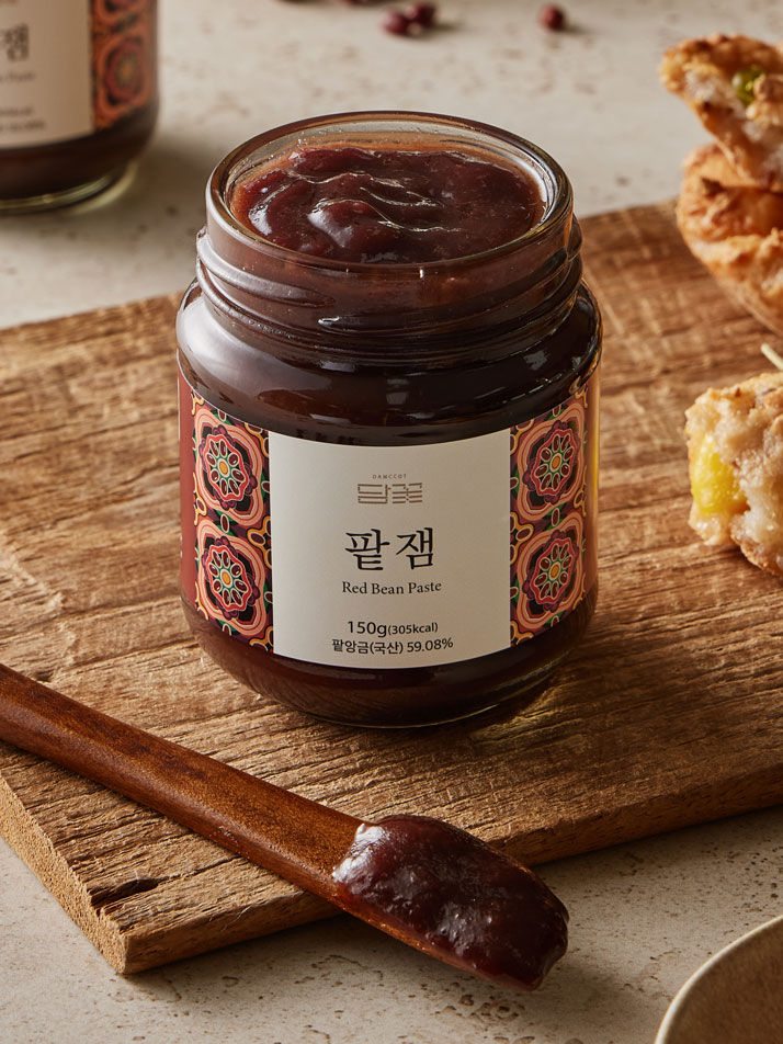 [체에 걸러 부드러운] 담꽃 팥잼 150g