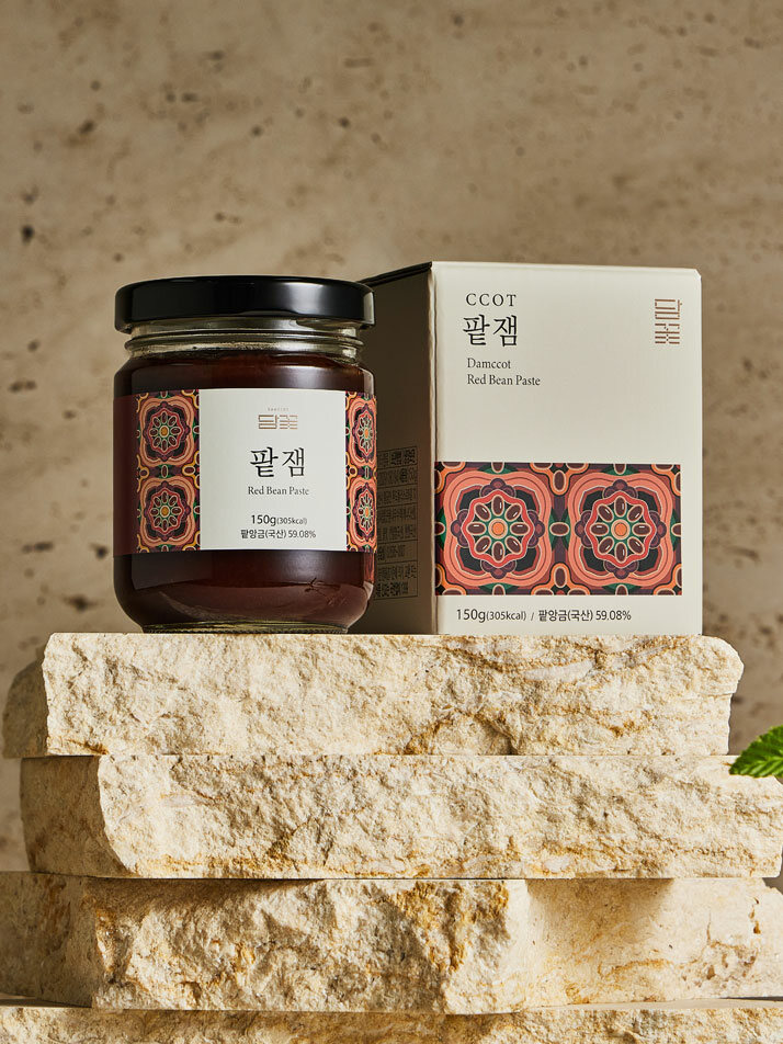 [체에 걸러 부드러운] 담꽃 팥잼 150g