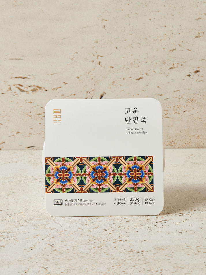 [서울 3대 팥죽 맛집] 담꽃 통통단팥죽 4입 세트