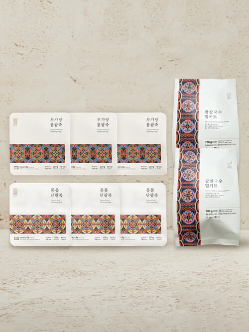담꽃3호-팥죽&팥칼국수 세트