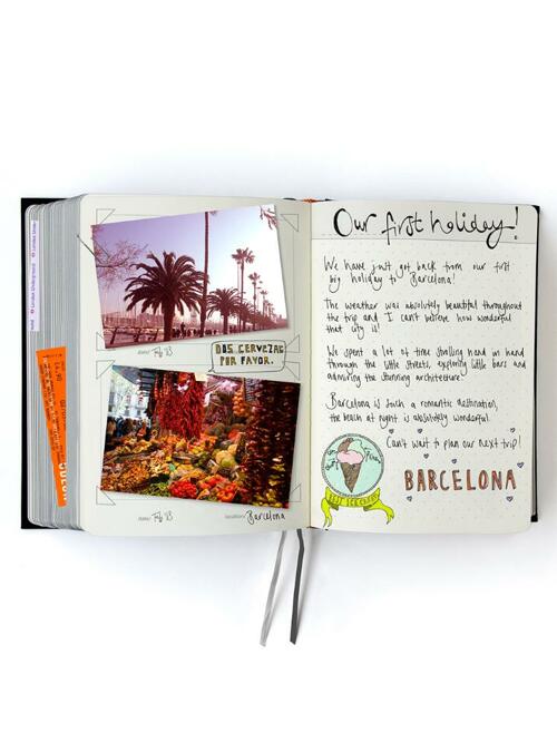 [썩유케이] 가족 커플 평생 다이어리 블랙