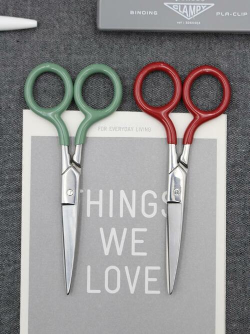 [펜코] 빈티지 철제 가위 스몰 4컬러