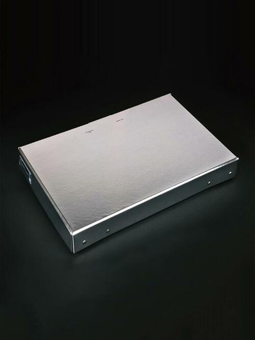 [라코닉] 서류클러치 문서보관 파일 정리가방 실버