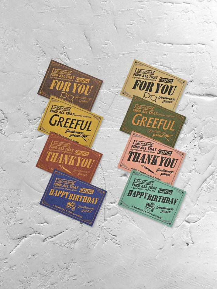 [그리풀] 축하 감사 생일 메세지카드 S