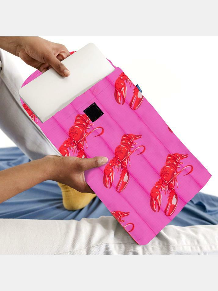 [바쿠백] 노트북 파우치 13인치 Pink Lobster