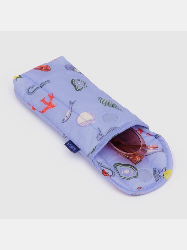 [바쿠백] BAGGU 패딩 안경 케이스 파우치 Sea Charms