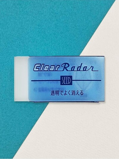 [SEED]시드 사무용 레이더 투명 지우개 대