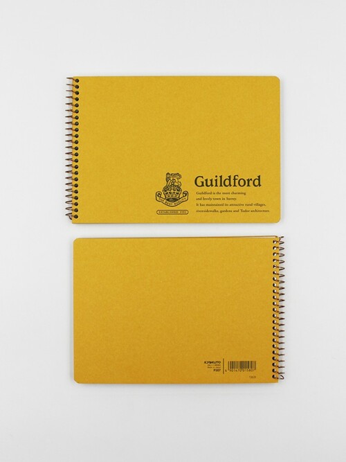 [쿄쿠토] 고급 스프링 노트 길포드 B6 가로형 스퀘어