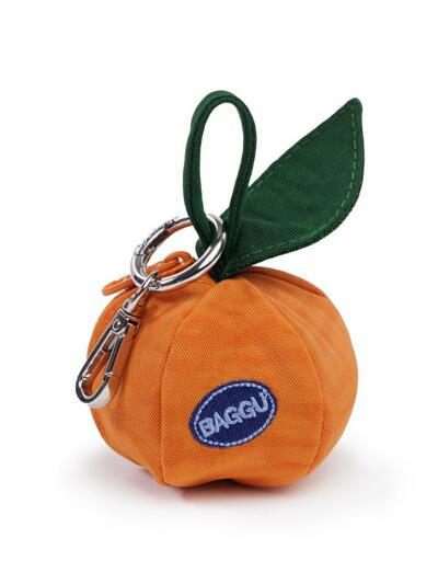 [바쿠백] BAGGU 만다린 참 키링 열쇠고리 Orange