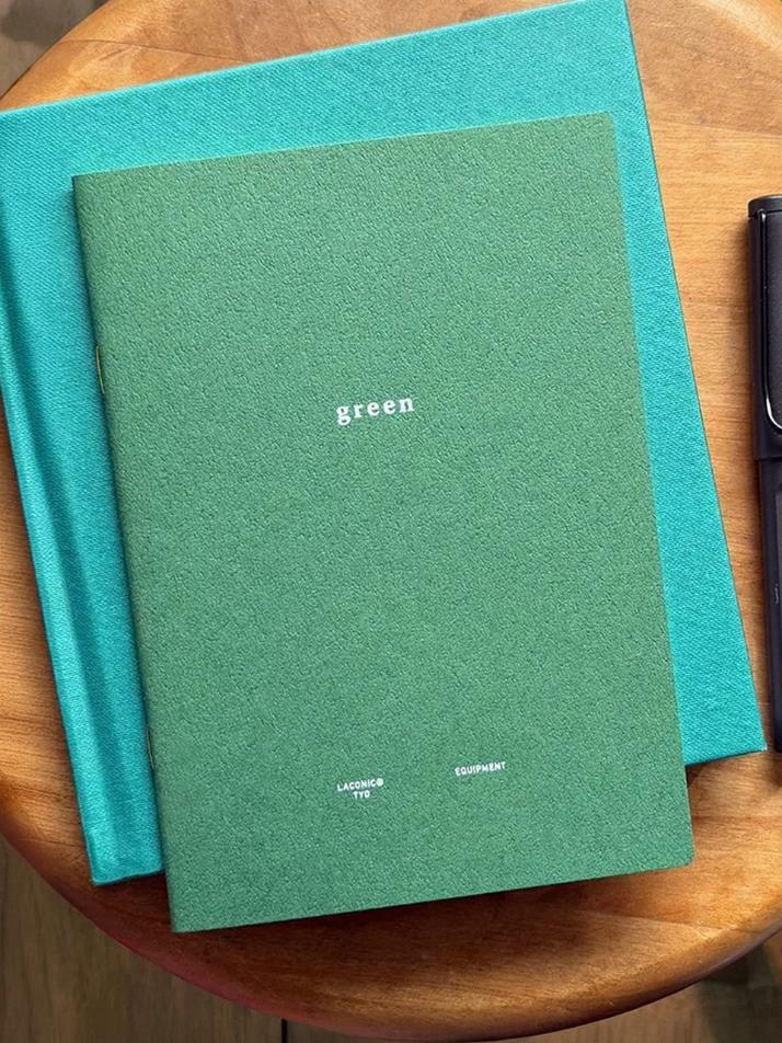 [라코닉] 스타일 노트 다이어리 플래너 B6 Green