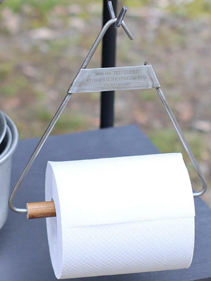 [포스트제너럴] 철제 감성 캠핑 휴지 걸이