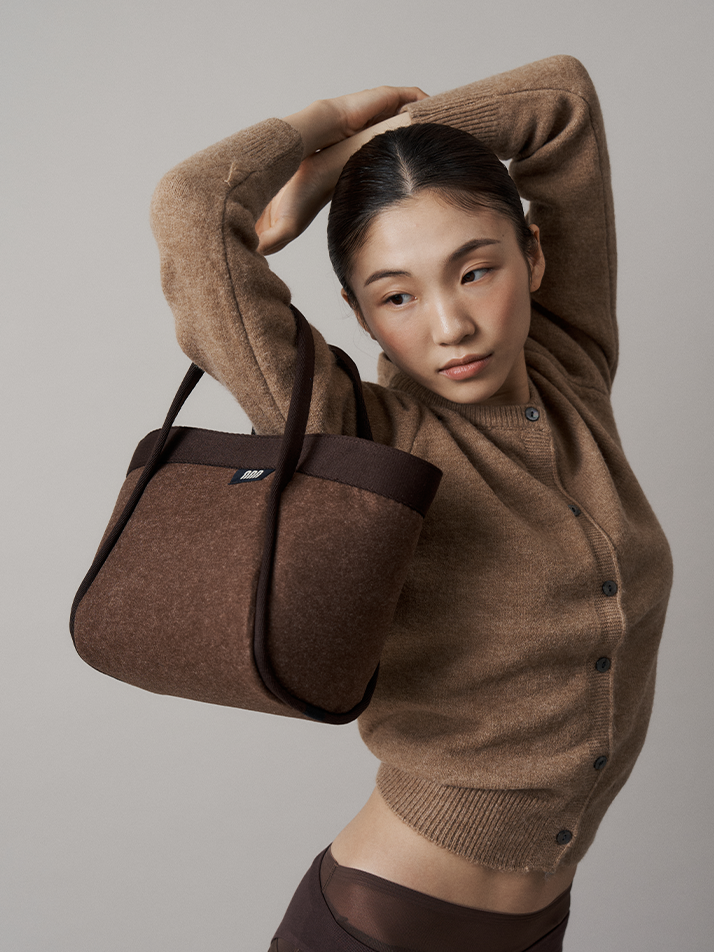 TUPO BAG_MEDIUM_FELT BROWN
