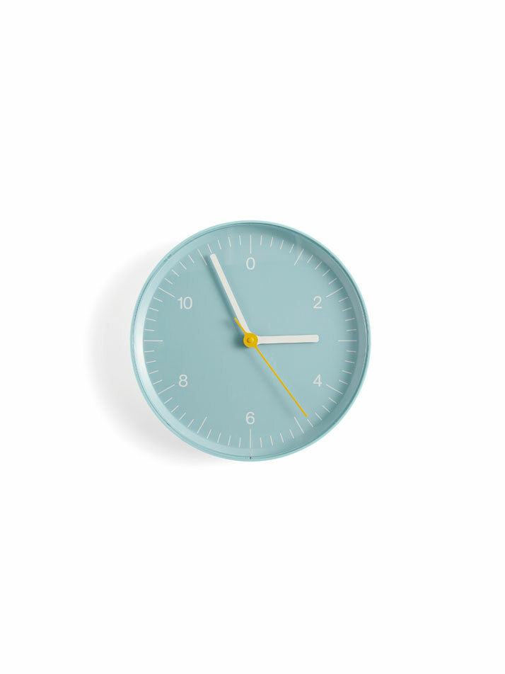 Wall Clock Blue