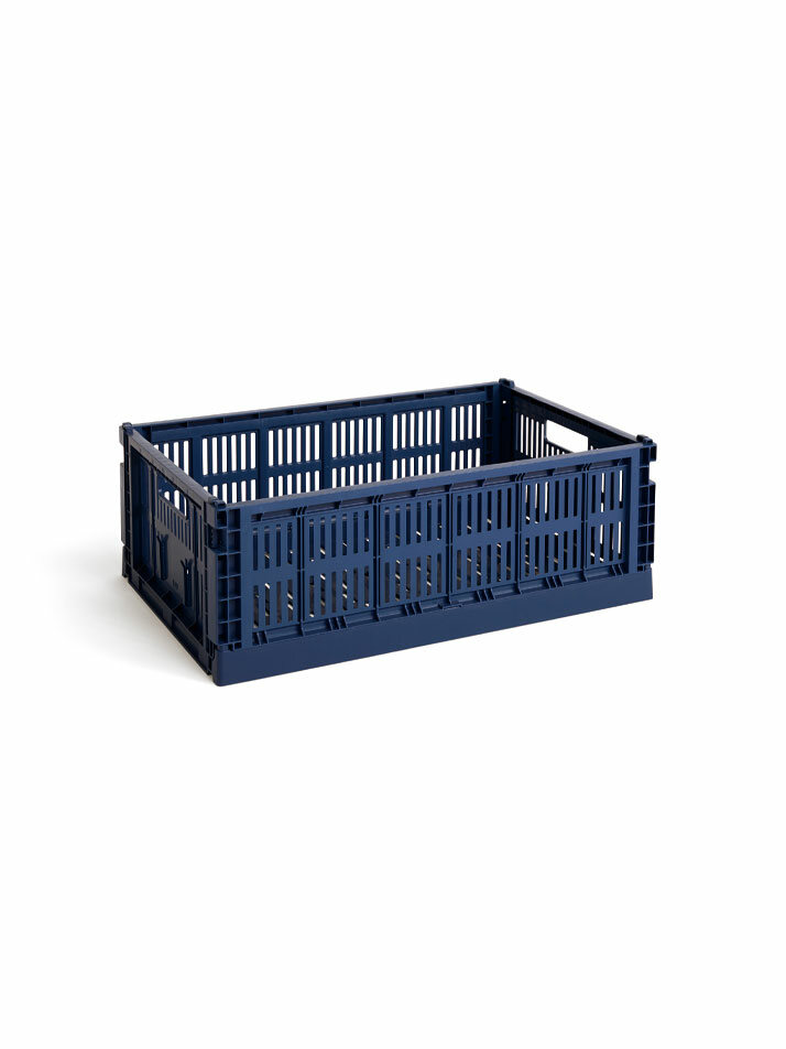 HAY Colour Crate L Dark Blue