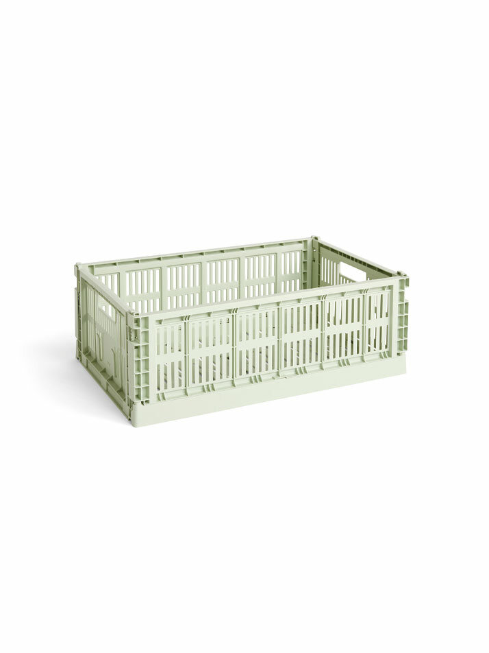 HAY Colour Crate L Mint