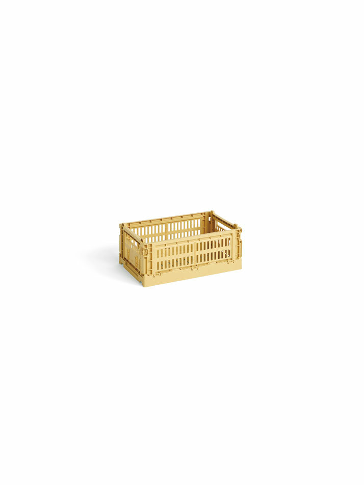 HAY Colour Crate S Golden Yellow