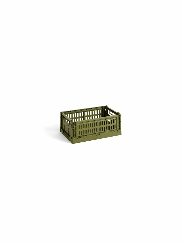 HAY Colour Crate S Olive