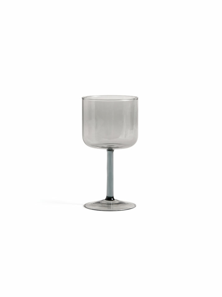 Tint Wine Glass Set of 2 Grey