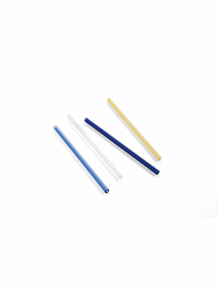 Sip Straight Straw Set of 4 Opaque mix