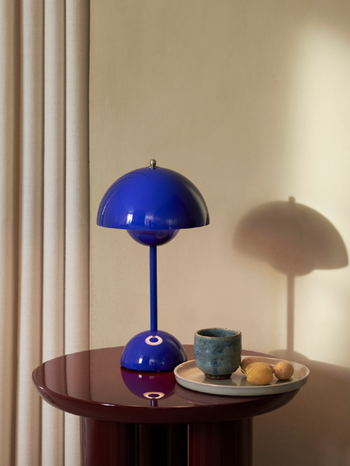 Flowerpot Portable VP9 Cobalt Blue