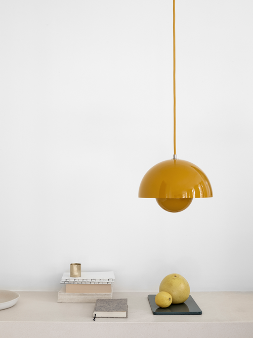 Flowerpot VP1 Mustard