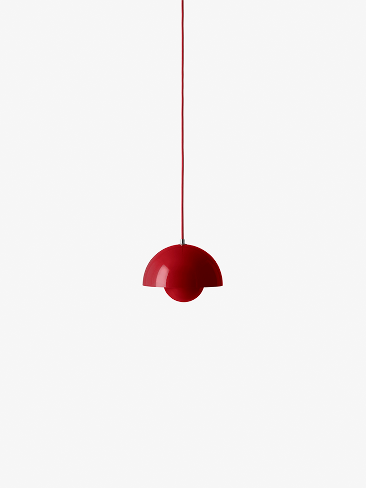 Flowerpot VP1 Vermilion Red