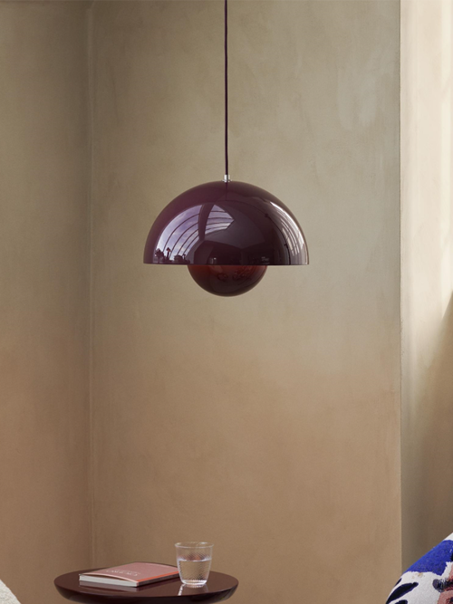 Flowerpot VP1 Dark Plum