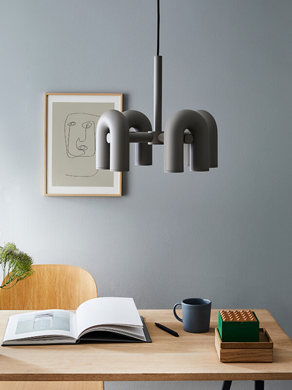 Cirkus Chandelier Small Grey