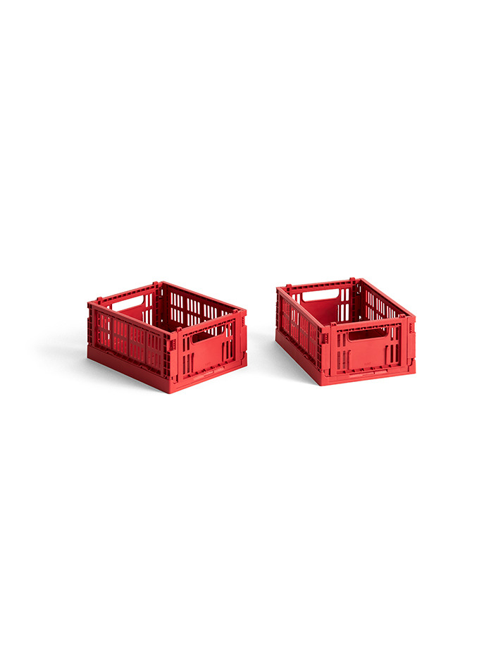 HAY Colour Crate Mini (Set of 2) Red