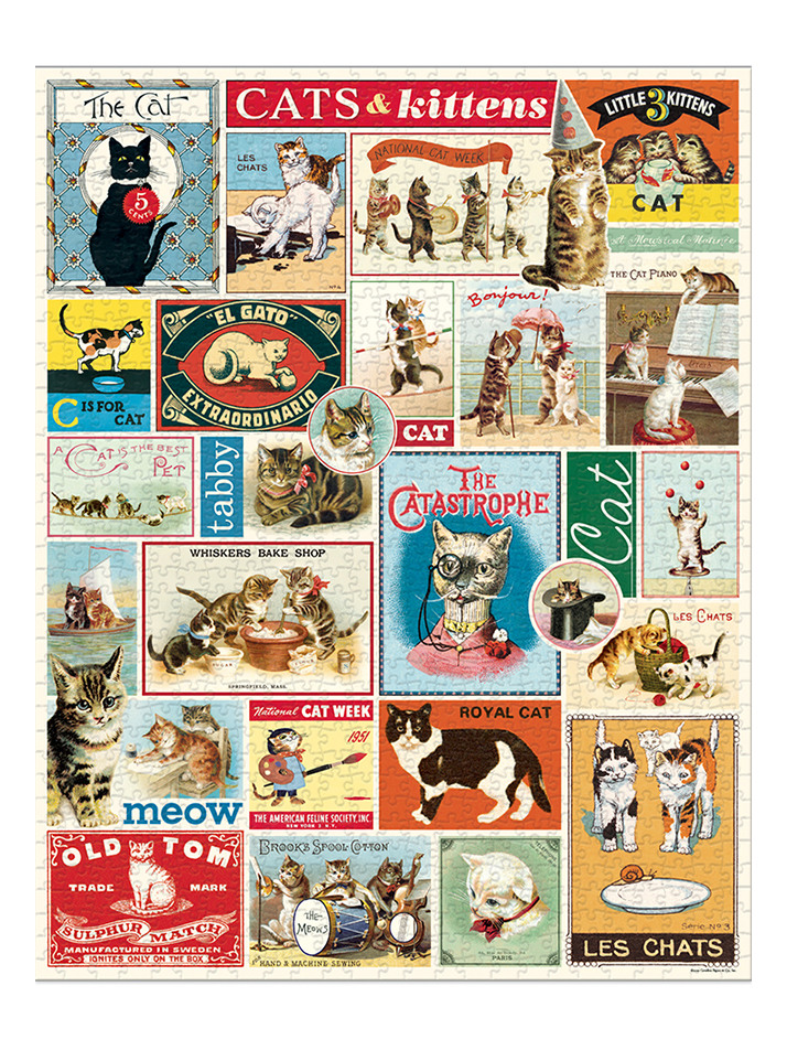 빈티지퍼즐 - Cats