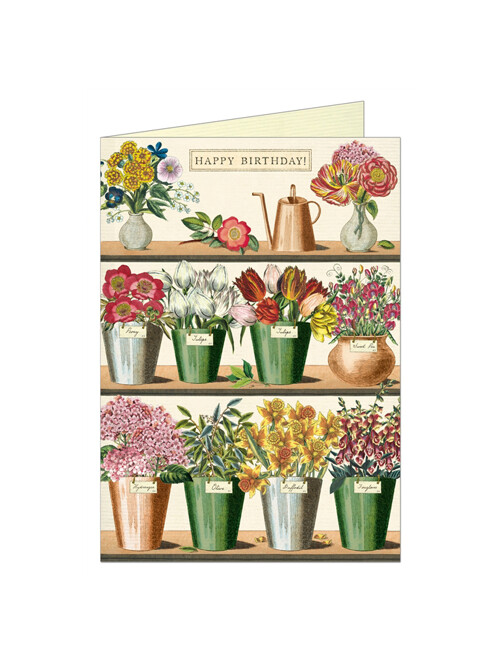 카발리니 생일카드 Flower Market