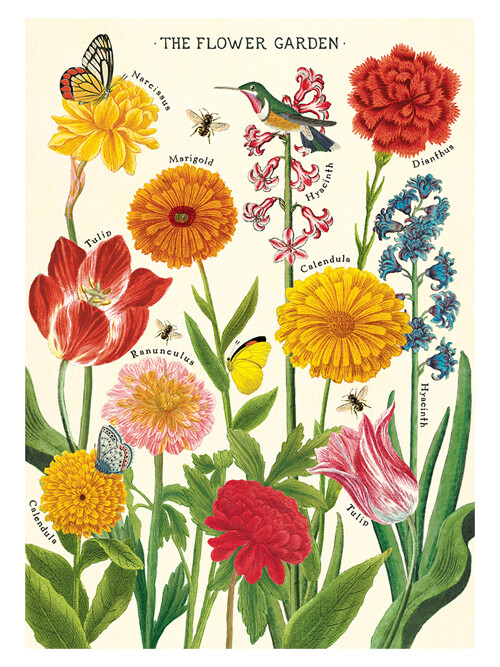 카발리니 포스터-Flower Garden