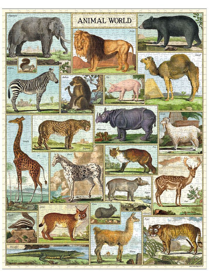 빈티지퍼즐 - Animal World