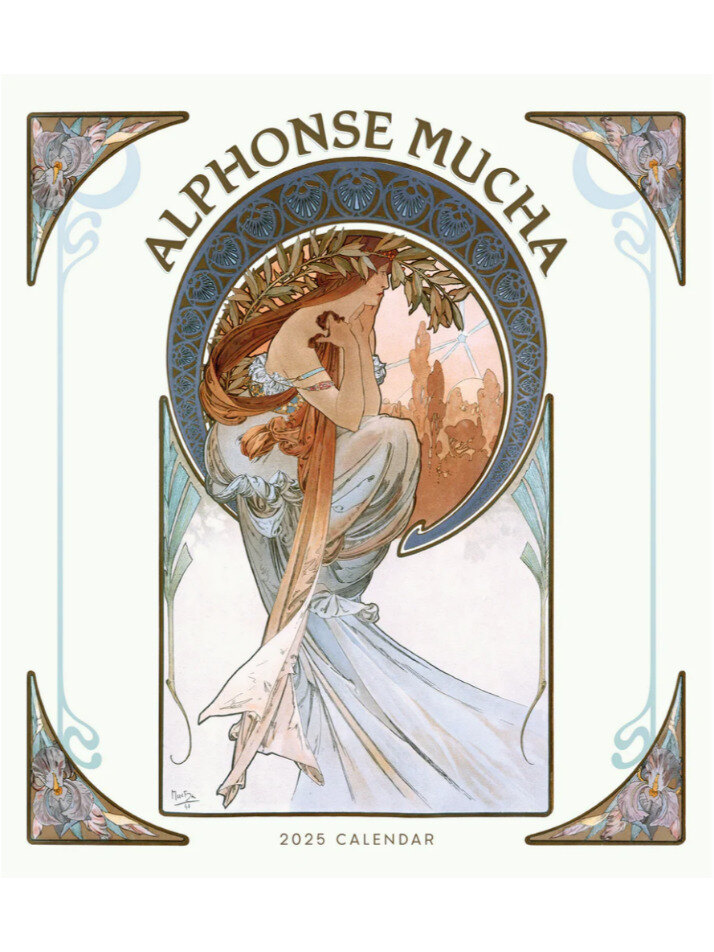 2025 벽걸이캘린더 Alphose Mucha