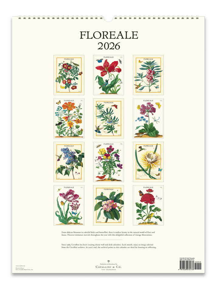 2026카발리니캘린더 Floreale