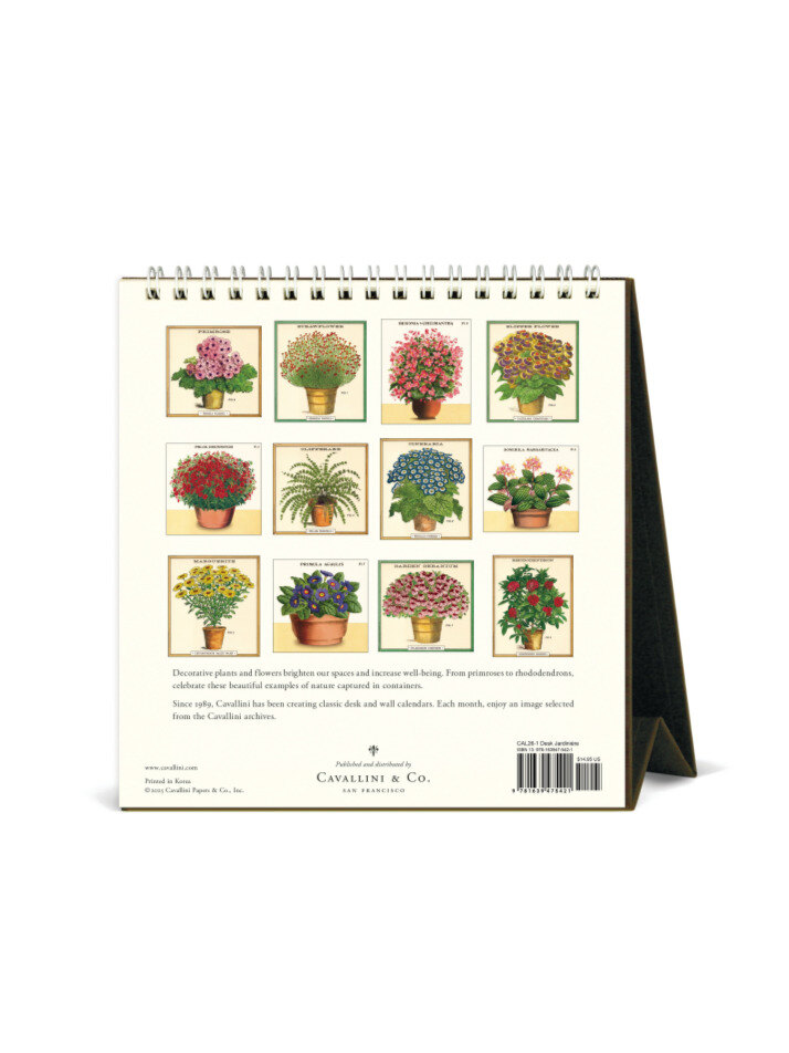 2026데스크캘린더 Botanica