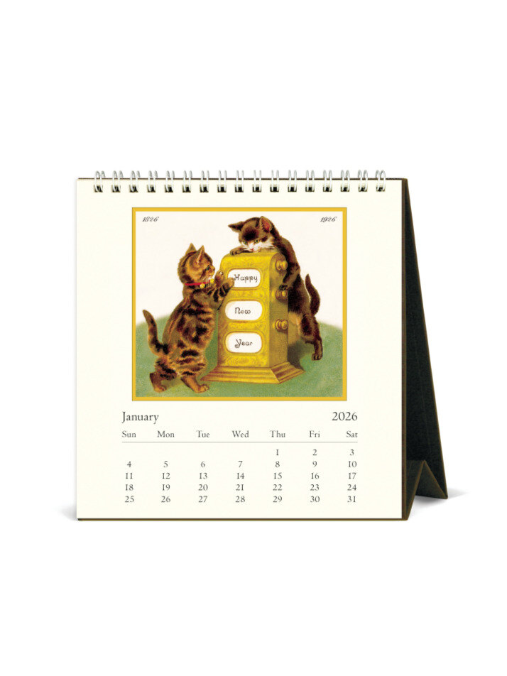 2026데스크캘린더 Vintage Cats