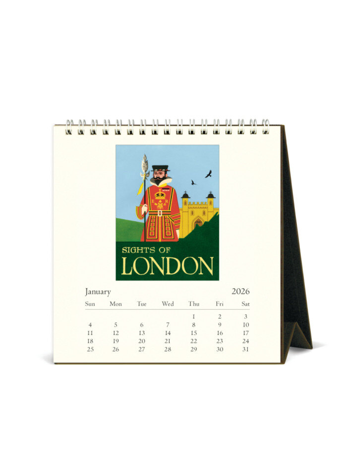 2026데스크캘린더 London