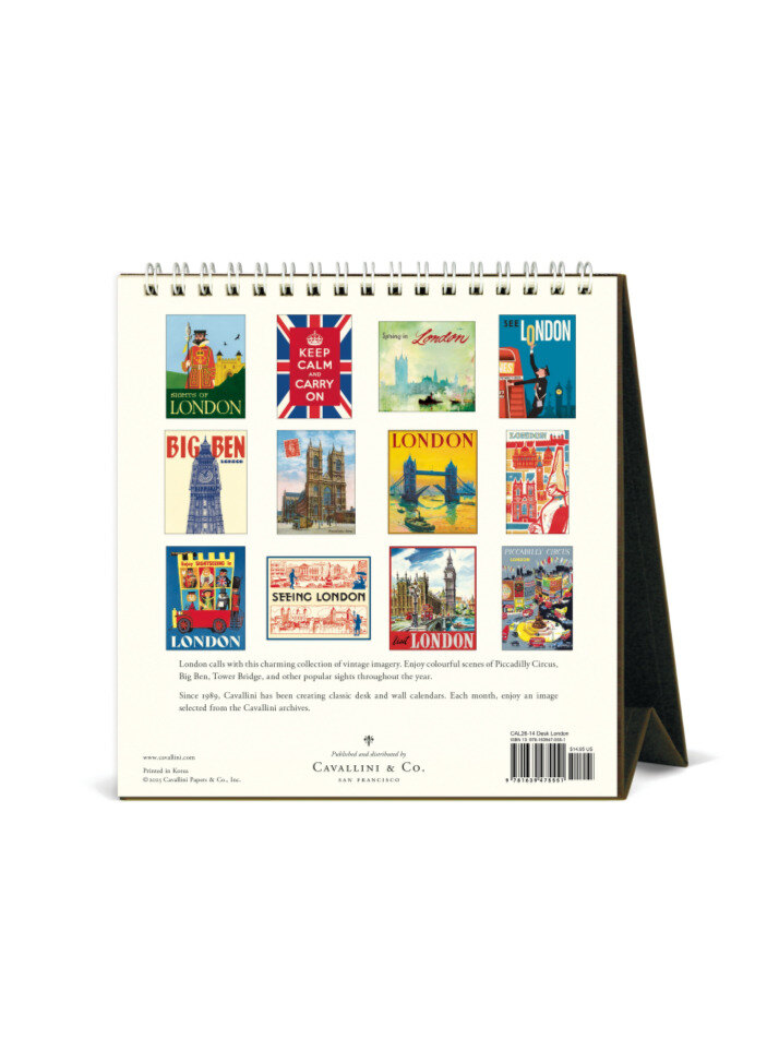 2026데스크캘린더 London