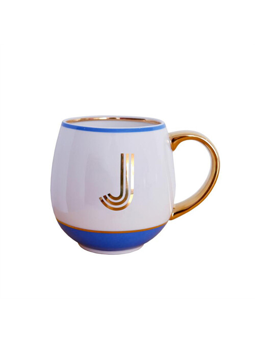 봄베이덕 머그컵 Initial Mug J