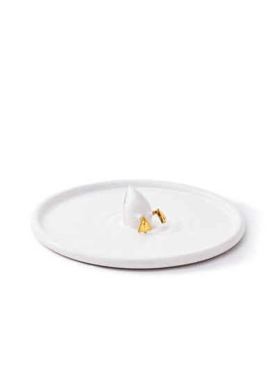 폴스포텐 Diving Duck Plate 40cm_White