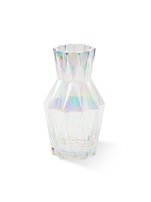 Glass fold vase_S